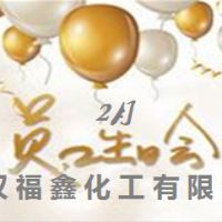 武漢福鑫化工有限公司2月份員工生日會
